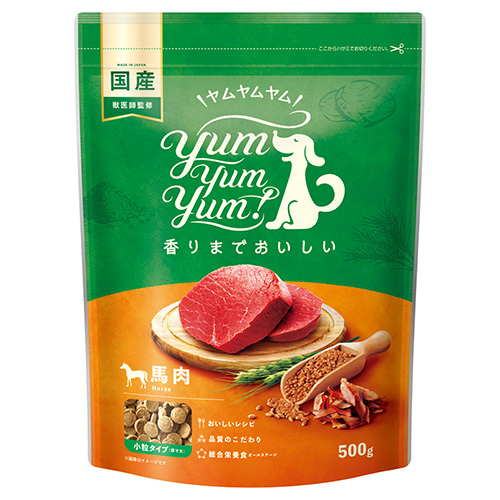yum yum yum！   馬肉 ドライタイプ 500g